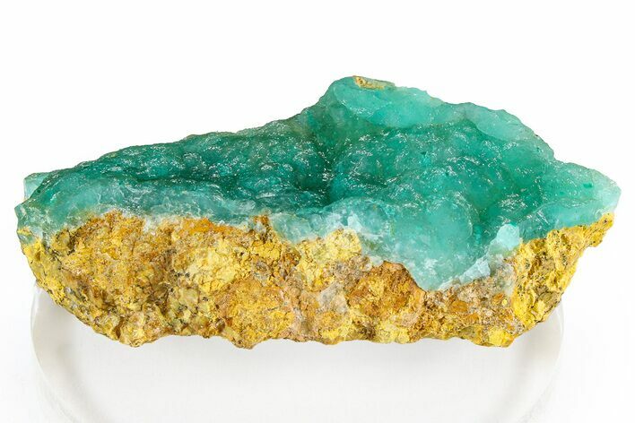 Glistening Blue-Green Hemimorphite - Congo #372248